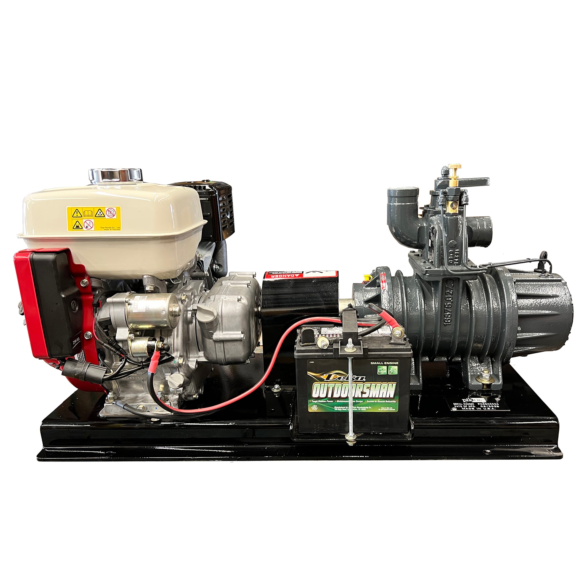 Jurop PN33 Vacuum Pump Package with Honda GX270 Engine