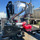 Jurop R260 Vacuum Pump Package with Honda GX690 22HP Engine - Image of package  on a roll-off vacuum tank.