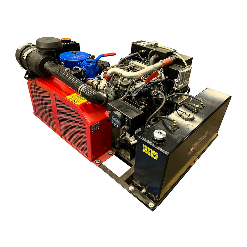 A photo of Fruitland-RCF500ELIM4D Pump/Engine Package showing components from PIk Rite.