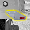 Isolated Profile Image of Bolt-On Steel Apron for Dump Bodies, 8", 96" Width, from Pik Rite Parts