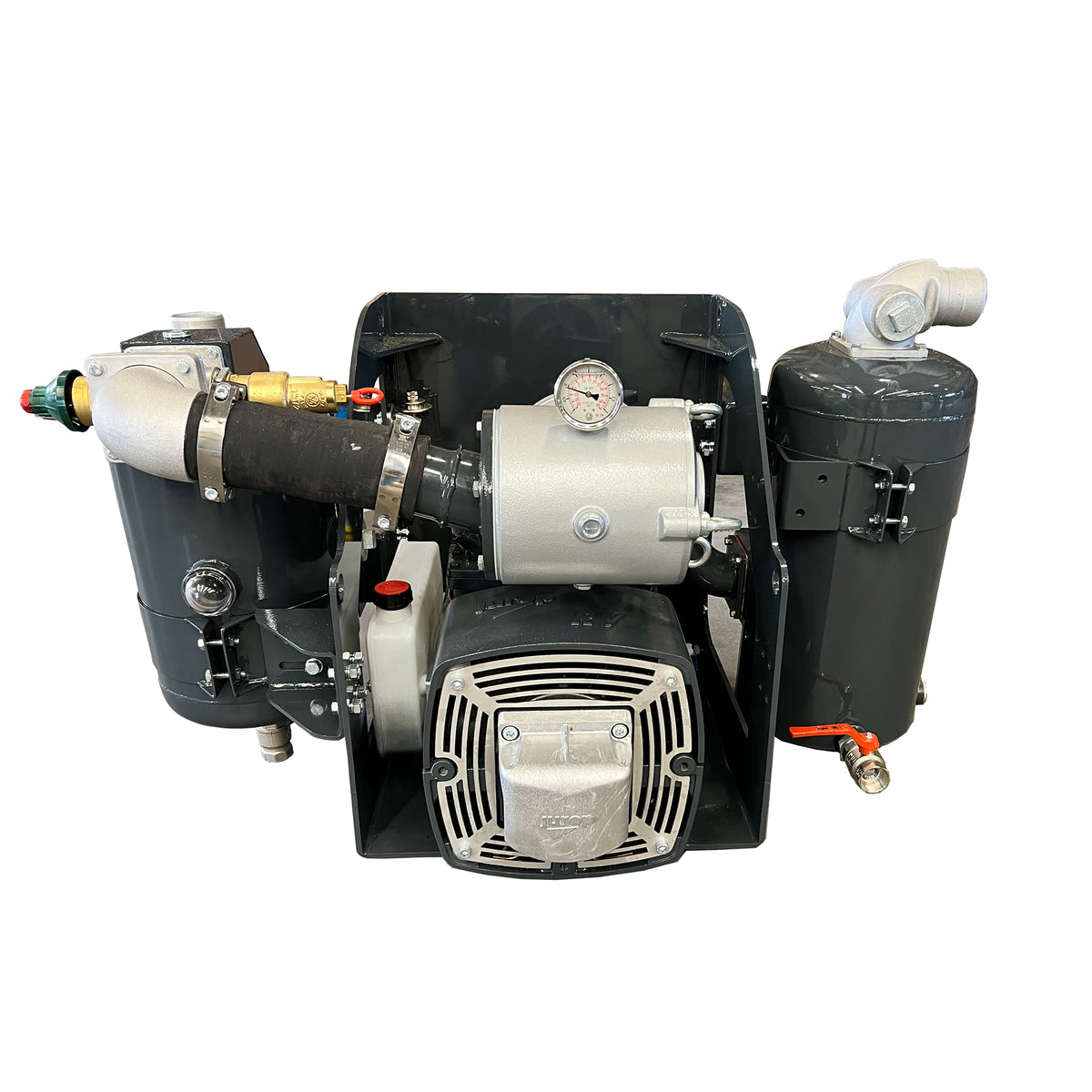 Jurop RV360 Vacuum Pump Package Includes Vacuum Pump, Muffler, and