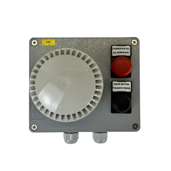 Photo of Jurop Overheating Alarm Box, 12V, DL Models, Part No. 1406601400, from Pik Rite