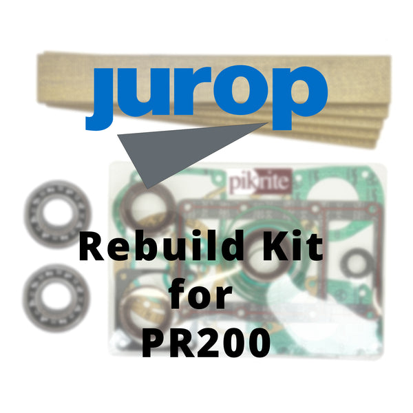 Jurop Rebuild Kit for PR200 Vacuum Pump from Pik Rite