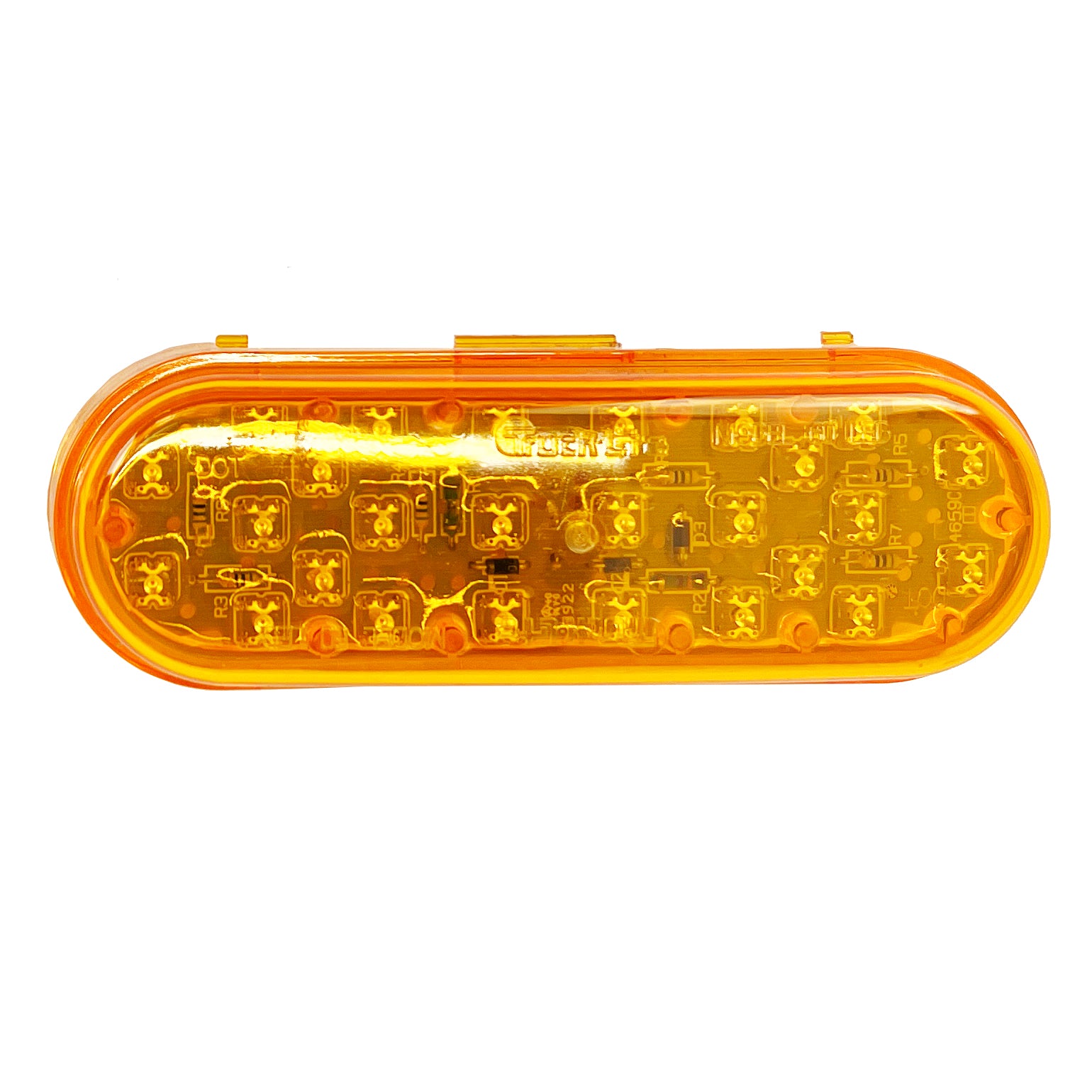 Turn Rite Flip Over Light, Auxiliary/Turn Signal, L.E.D., TL60, Yellow | Pik Rite Quality Parts