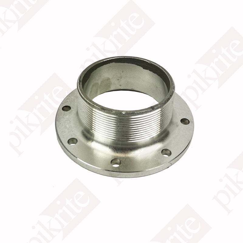 Photo of Flange Assembly, 4" Aluminum, TTMA w/ MPT, from Pik RIte