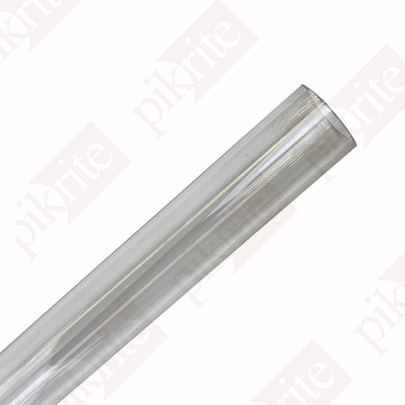 Photo of Sight Tubing, Clear Polycarbonate 2" OD, 7' Section Length, from Pik Rite
