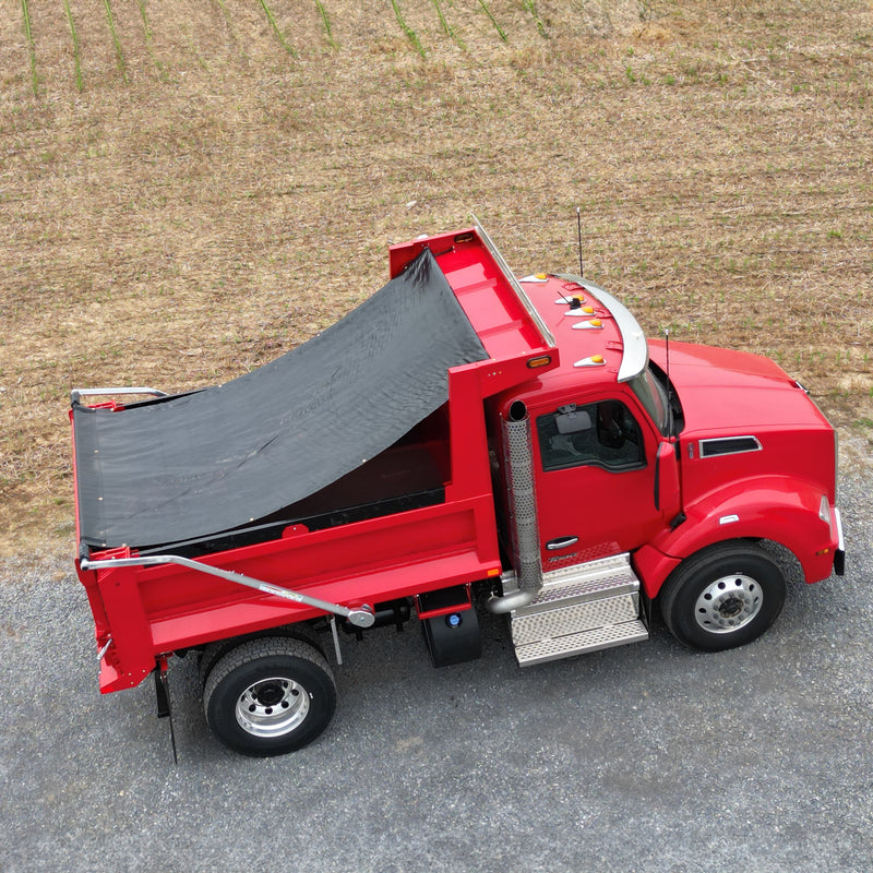Image of Sure-Co Vinyl Tarp Image, Installed, From Pik Rite