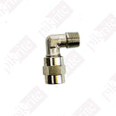 Jurop Fitting for R260 and LC420 Pumps, 90 degree, 4mm x 1/8", Part No. 4026706000